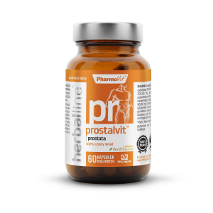 KAPSUŁKI NA PROSTATĘ (PROSTALVIT) BEZGLUTENOWE 60 szt. – PHARMOVIT (HERBALLINE) KAPSUŁKI NA PROSTATĘ (PROSTALVIT) BEZGLUTENOWE 60 szt. – PHARMOVIT (HERBALLINE)