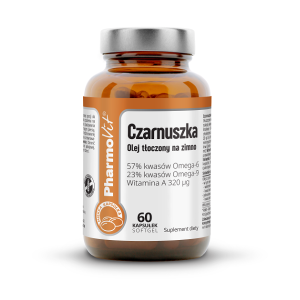 CZARNUSZKA (500 mg) BEZGLUTENOWA 60 KAPSUŁEK – PHARMOVIT (CLEAN LABEL) CZARNUSZKA (500 mg) BEZGLUTENOWA 60 KAPSUŁEK – PHARMOVIT (CLEAN LABEL)