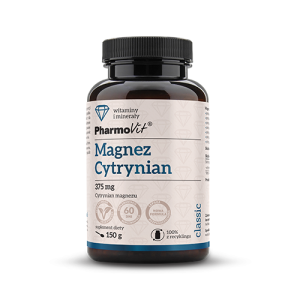 CYTRYNIAN MAGNEZU PROSZEK BEZGLUTENOWY 150 g – PHARMOVIT (CLASSIC)