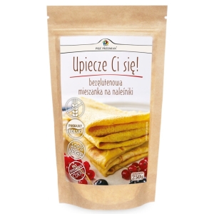 MIESZANKA NA NALEŚNIKI BEZ DODATKU CUKRÓW BEZGLUTENOWA 250 g – PIĘĆ PRZEMIAN