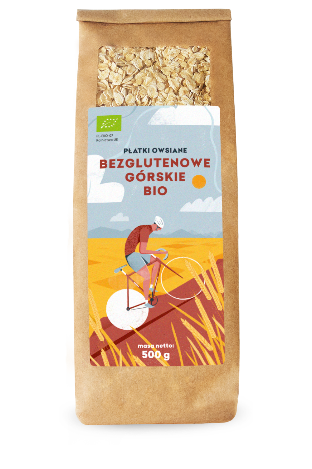 PŁATKI OWSIANE GÓRSKIE BEZGLUTENOWE BIO 500 g – PIĘĆ PRZEMIAN PŁATKI OWSIANE GÓRSKIE BEZGLUTENOWE BIO 500 g – PIĘĆ PRZEMIAN