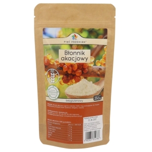 BŁONNIK AKACJOWY BEZGLUTENOWY 250 g – PIĘĆ PRZEMIAN