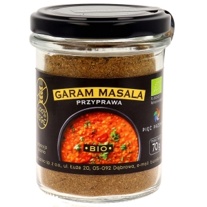 GARAM MASALA BEZGLUTENOWA BIO 70 g – PIĘĆ PRZEMIAN