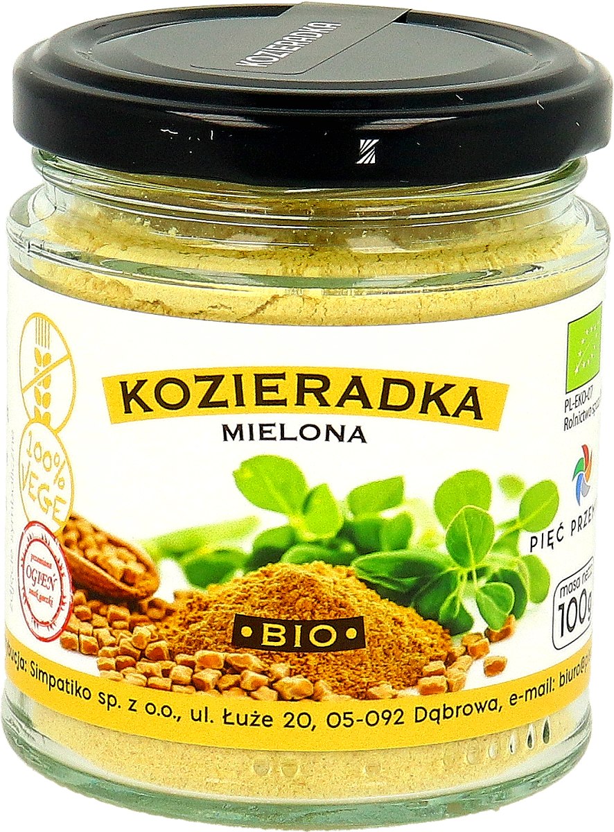 KOZIERADKA MIELONA BEZGLUTENOWA BIO 100 g – PIĘĆ PRZEMIAN KOZIERADKA MIELONA BEZGLUTENOWA BIO 100 g – PIĘĆ PRZEMIAN