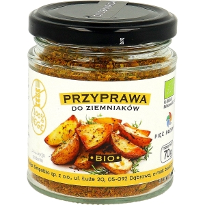 PRZYPRAWA DO ZIEMNIAKÓW BEZGLUTENOWA BIO 70 g – PIĘĆ PRZEMIAN