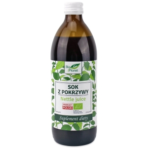 SOK Z POKRZYWY BIO 500 ml – BIO PLANET