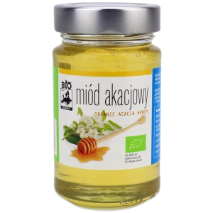 MIÓD AKACJOWY BIO 300 g – BIO PLANET