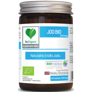 JOD BIO (150 mcg) 100 TABLETEK – BE ORGANIC