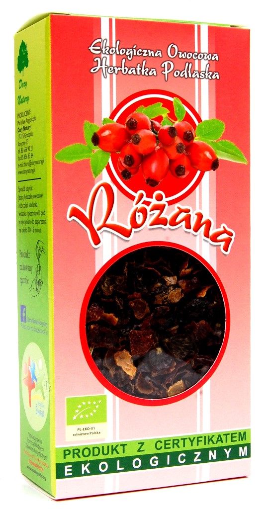 HERBATKA RÓŻANA BIO 100 g – DARY NATURY HERBATKA RÓŻANA BIO 100 g – DARY NATURY