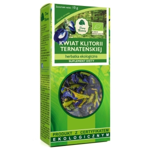 HERBATKA KWIAT KLITORII TERNATEŃSKIEJ BIO 10 g – DARY NATURY