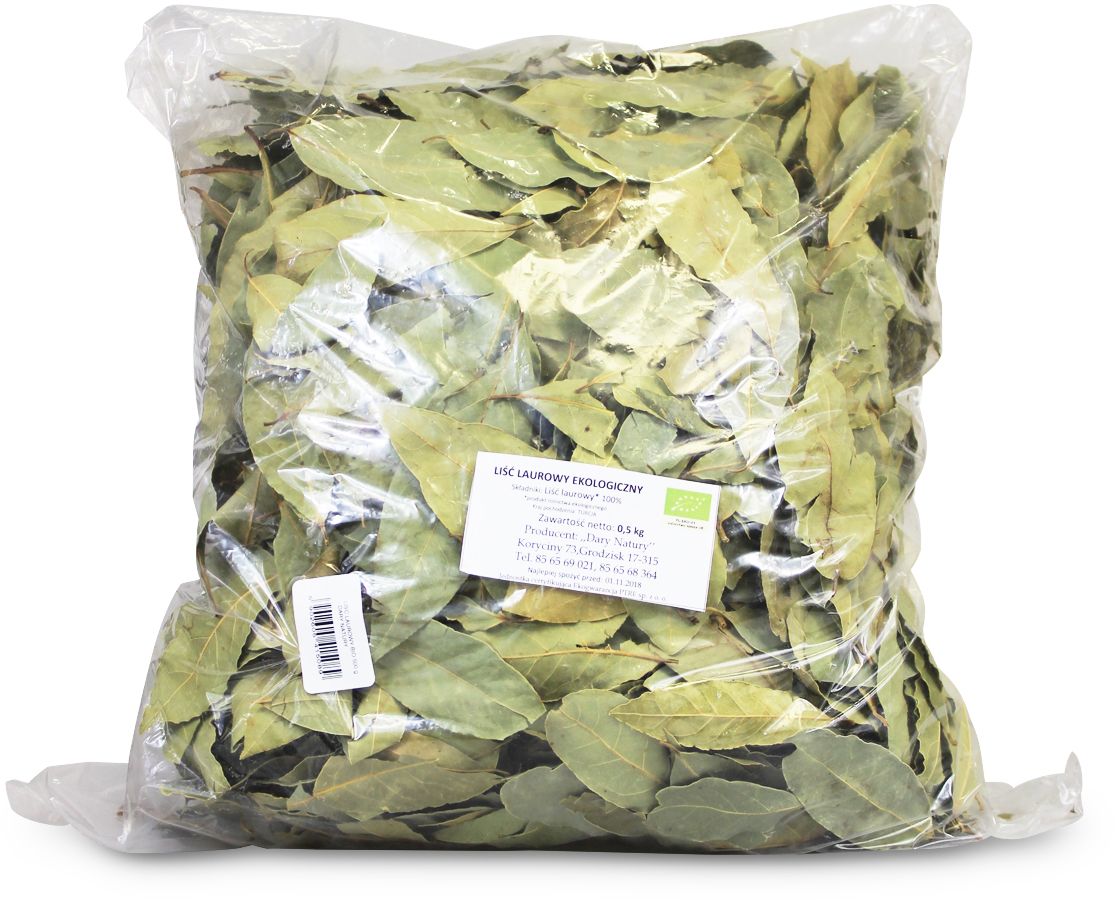 LIŚĆ LAUROWY BIO 500 g – HORECA (DARY NATURY) LIŚĆ LAUROWY BIO 500 g – HORECA (DARY NATURY)