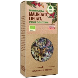 HERBATKA MALINOWO – LIPOWA BIO 80 g – DARY NATURY