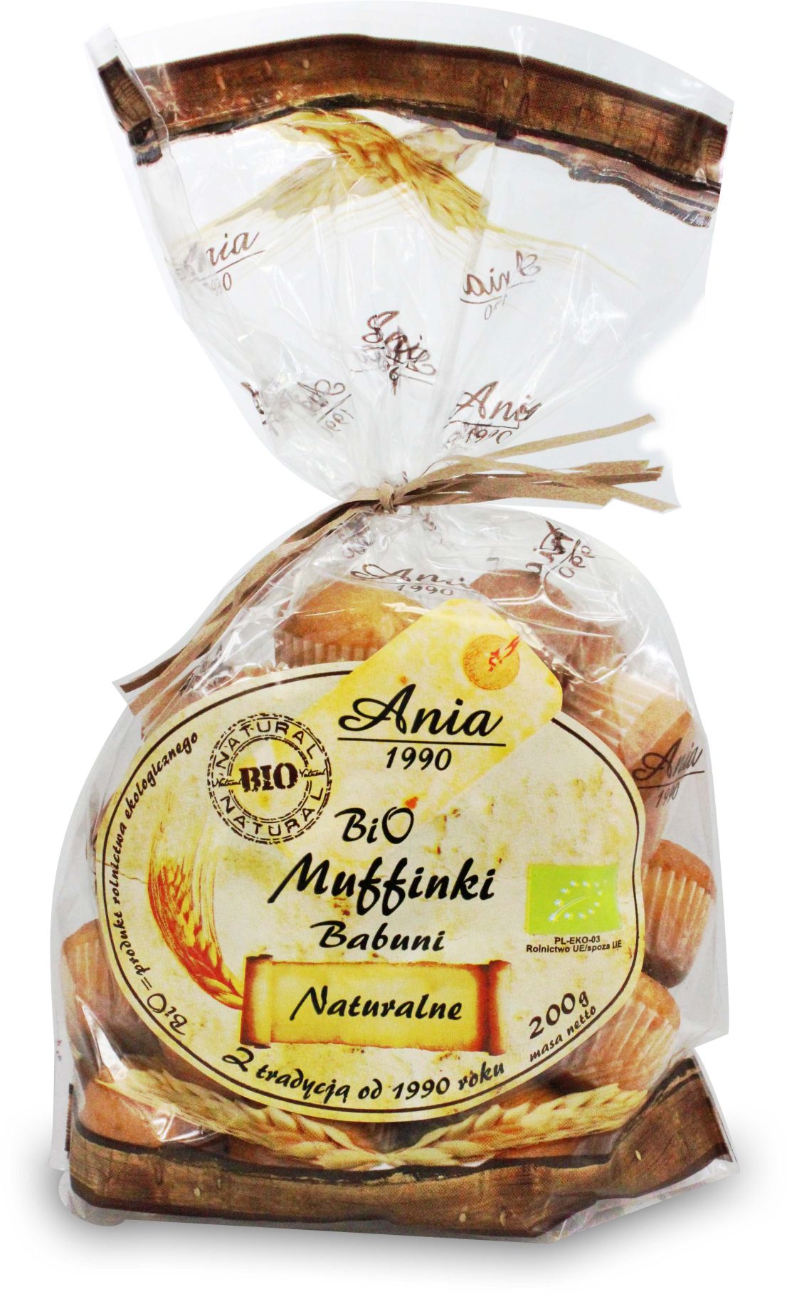 MUFFINKI BABUNI NATURALNE BIO 200 g – BIO ANIA MUFFINKI BABUNI NATURALNE BIO 200 g – BIO ANIA