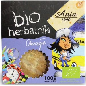 HERBATNIKI OKRĄGŁE BIO 100 g – BIO ANIA