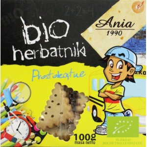 HERBATNIKI PROSTOKĄTNE BIO 100 g – BIO ANIA