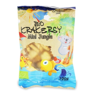 KRAKERSY MINI JUNGLE BIO 100 g – BIO ANIA