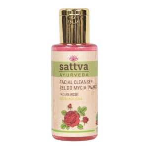 ŻEL DO MYCIA TWARZY RÓŻA INDYJSKA 100 ml – SATTVA (AYURVEDA)