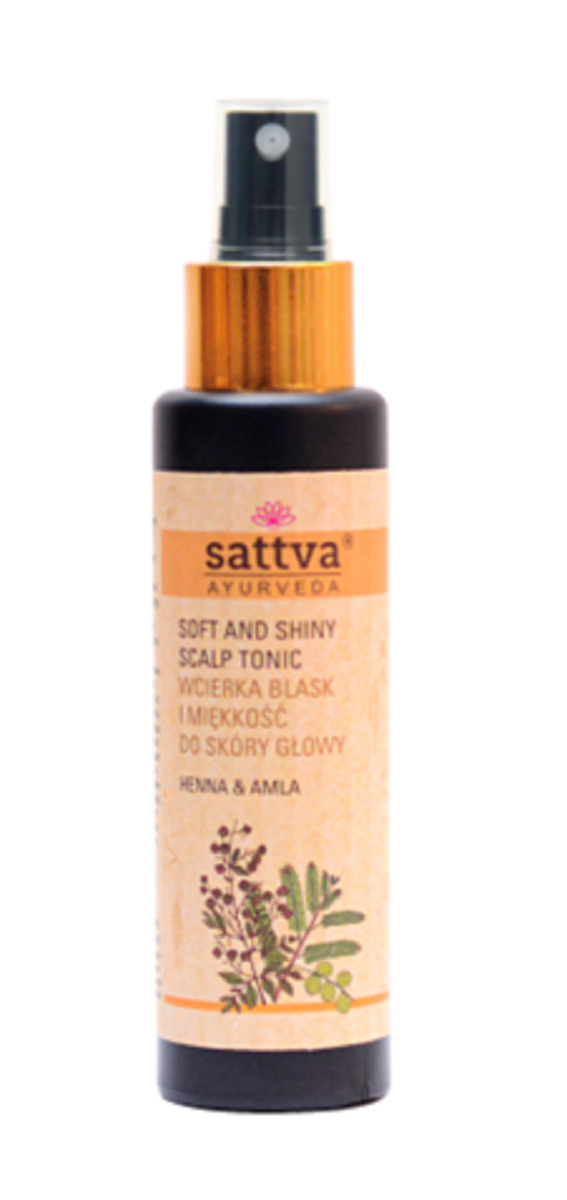 WCIERKA DO SKÓRY GŁOWY BLASK I MIĘKKOŚĆ HENNA I AMLA 100 ml – SATTVA (AYURVEDA) WCIERKA DO SKÓRY GŁOWY BLASK I MIĘKKOŚĆ HENNA I AMLA 100 ml – SATTVA (AYURVEDA)