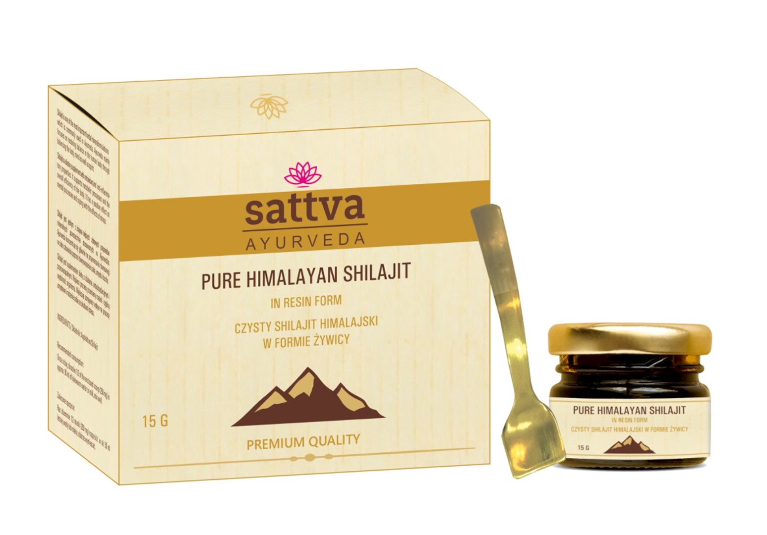 SHILAJIT HIMALAJSKI W FORMIE ŻYWICY 15 g – SATTVA (AYURVEDA) SHILAJIT HIMALAJSKI W FORMIE ŻYWICY 15 g – SATTVA (AYURVEDA)