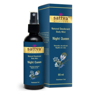 DEZODORANT – MGIEŁKA DO CIAŁA KRÓLOWA NOCY 80 ml – SATTVA (AYURVEDA) DEZODORANT – MGIEŁKA DO CIAŁA KRÓLOWA NOCY 80 ml – SATTVA (AYURVEDA)