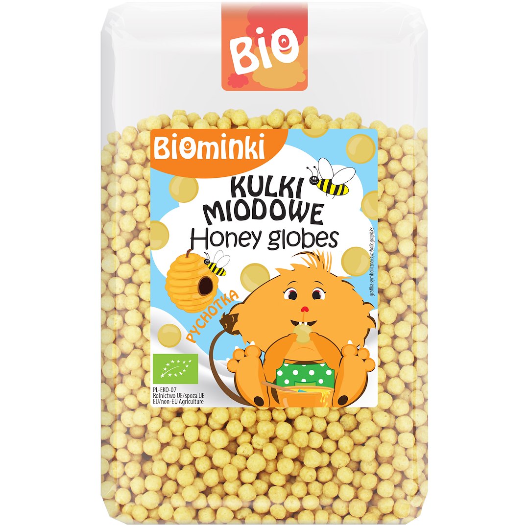 KULKI MIODOWE BIO 500 g – BIOMINKI KULKI MIODOWE BIO 500 g – BIOMINKI
