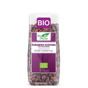 ŻURAWINA SUSZONA CIĘTA NIESŁODZONA BIO 100 g – BIO PLANET ŻURAWINA SUSZONA CIĘTA NIESŁODZONA BIO 100 g – BIO PLANET