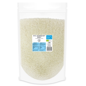 RYŻ JAŚMINOWY BIAŁY BEZGLUTENOWY BIO 5 kg – HORECA (BIO PLANET)