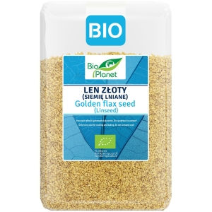 LEN ZŁOTY (SIEMIĘ LNIANE) BIO 2 kg – BIO PLANET