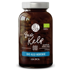 ALGI MORSKIE KELP BIO 120 TABLETEK – DIET-FOOD