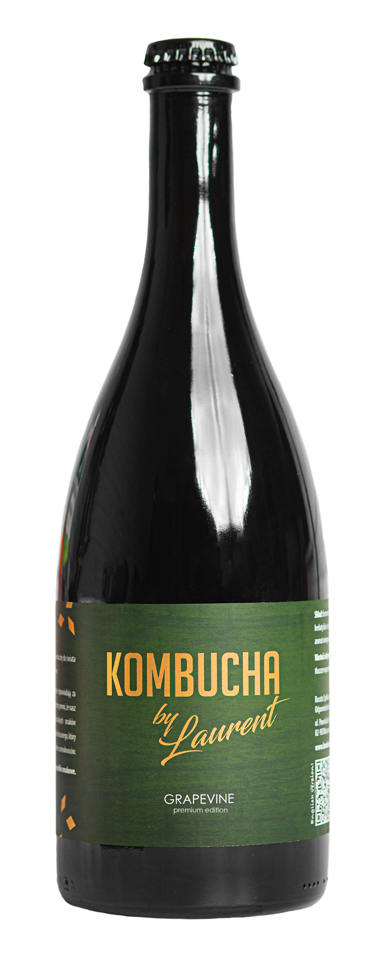 KOMBUCHA FERMENTOWANA NA BUKU O SMAKU WINOGRON (GRAPEVINE) BIO 750 ml – KOMBUCHA BY LAURENT (PREMIUM) KOMBUCHA FERMENTOWANA NA BUKU O SMAKU WINOGRON (GRAPEVINE) BIO 750 ml – KOMBUCHA BY LAURENT (PREMIUM)