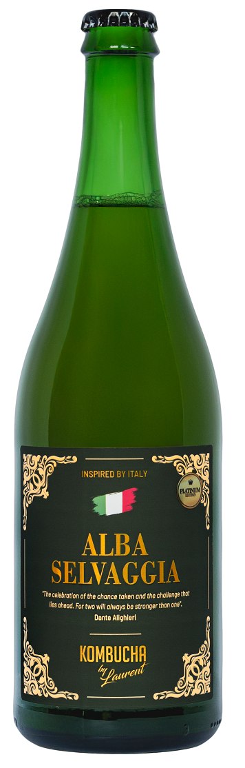 KOMBUCHA O SMAKU FIJOŁKA I POMARAŃCZY (DANTE ALIGHIERI) BIO 750 ml – KOMBUCHA BY LAURENT (PLATINIUM) KOMBUCHA O SMAKU FIJOŁKA I POMARAŃCZY (DANTE ALIGHIERI) BIO 750 ml – KOMBUCHA BY LAURENT (PLATINIUM)