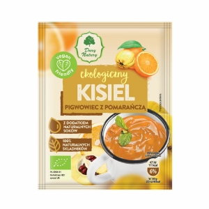 KISIEL INSTANT PIGWOWIEC Z POMARAŃCZĄ BEZGLUTENOWY BIO 30 g – DARY NATURY