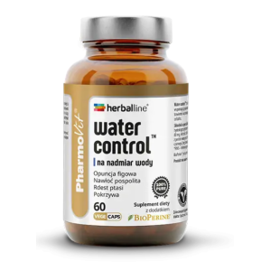 KAPSUŁKI NA NADMIAR WODY W ORGANIZMIE (WATER CONTROL) BEZGLUTENOWE 60 szt. – PHARMOVIT (HERBALLINE)