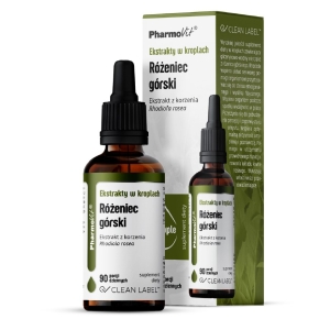 EKSTRAKTY W KROPLACH RÓŻENIEC GÓRSKI BEZGLUTENOWE 30 ml – PHARMOVIT (CLEAN LABEL) EKSTRAKTY W KROPLACH RÓŻENIEC GÓRSKI BEZGLUTENOWE 30 ml – PHARMOVIT (CLEAN LABEL)