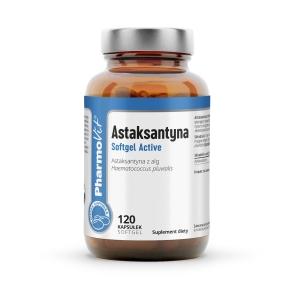 ASTAKSANTYNA BEZGLUTENOWA 120 KAPSUŁEK – PHARMOVIT