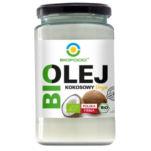OLEJ KOKOSOWY VIRGIN BIO 670 ml – BIOFOOD OLEJ KOKOSOWY VIRGIN BIO 670 ml – BIOFOOD