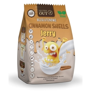 MUSZELKI ZBOŻOWE CYNAMONOWE BEZGLUTENOWE 375 g – JERRY GLUTEN OUT