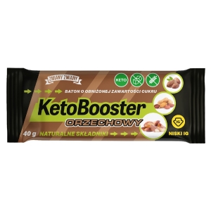 BATON ORZECHOWY KETO BOOSTER BEZGLUTENOWY 40 g – ZMIANY ZMIANY