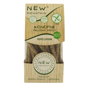 PALUCHY MOCY KONOPNE Z PIEPRZEM CAYENNE BEZGLUTENOWE 200 g – NEW MOUNTAIN