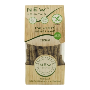 PALUCHY Z SIEMIENIEM LNIANYM I ZIOŁAMI BEZGLUTENOWE 200 g – NEW MOUNTAIN