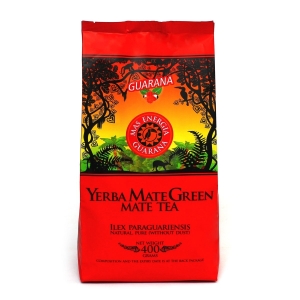 YERBA MATE GREEN MAS ENERGIA GUARANA 400 g – YERBA MATE GREEN