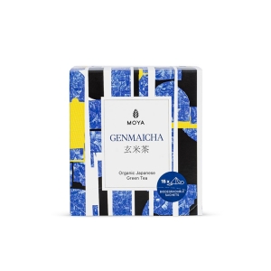 HERBATA ZIELONA GENMAICHA JAPOŃSKA Z PRAŻONYM RYŻEM BIO (15 x 1,5 g) 22,5 g – MOYA MATCHA HERBATA ZIELONA GENMAICHA JAPOŃSKA Z PRAŻONYM RYŻEM BIO (15 x 1,5 g) 22,5 g – MOYA MATCHA