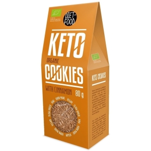 CIASTKA Z CYNAMONEM KETO BIO 80 g – DIET-FOOD