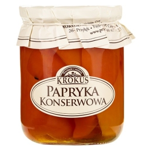 PAPRYKA KONSERWOWA BEZGLUTENOWA 480 g (230 g) – KROKUS