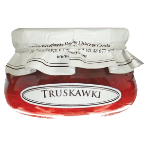 KONFITURA TRUSKAWKOWA 320 g – KROKUS KONFITURA TRUSKAWKOWA 320 g – KROKUS