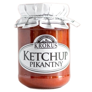 KETCHUP PIKANTNY BEZGLUTENOWY 180 g – KROKUS KETCHUP PIKANTNY BEZGLUTENOWY 180 g – KROKUS