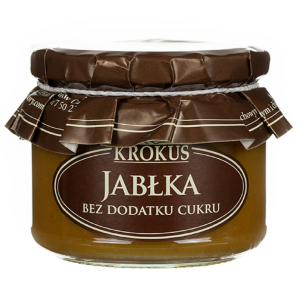 JABŁKA BEZ DODATKU CUKRÓW 310 g – KROKUS JABŁKA BEZ DODATKU CUKRÓW 310 g – KROKUS