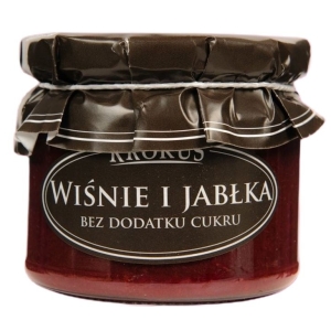 WIŚNIE I JABŁKA BEZ DODATKU CUKRÓW 310 g – KROKUS WIŚNIE I JABŁKA BEZ DODATKU CUKRÓW 310 g – KROKUS
