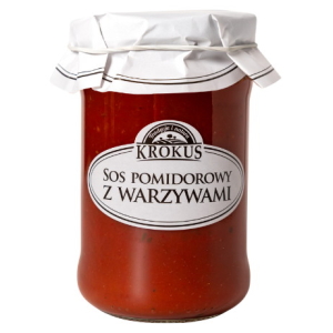 SOS POMIDOROWY Z WARZYWAMI 340 g – KROKUS SOS POMIDOROWY Z WARZYWAMI 340 g – KROKUS