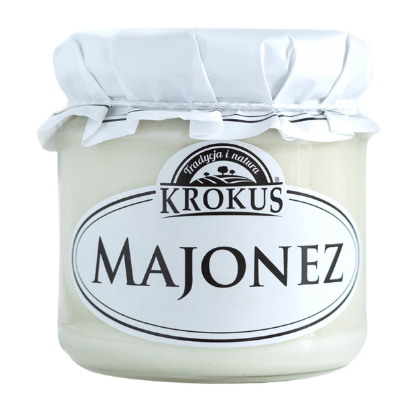 MAJONEZ JAJECZNY 170 g – KROKUS MAJONEZ JAJECZNY 170 g – KROKUS